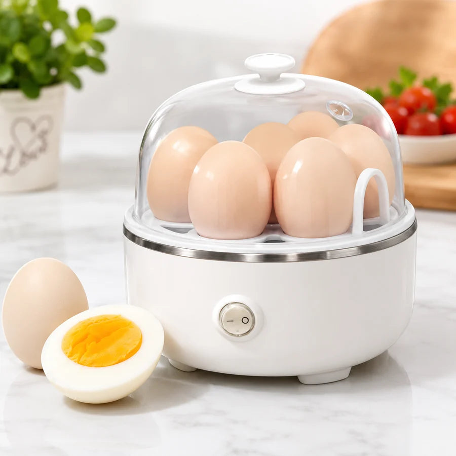 7-Egg Electric Egg Boiler – Automatic Egg Cooker