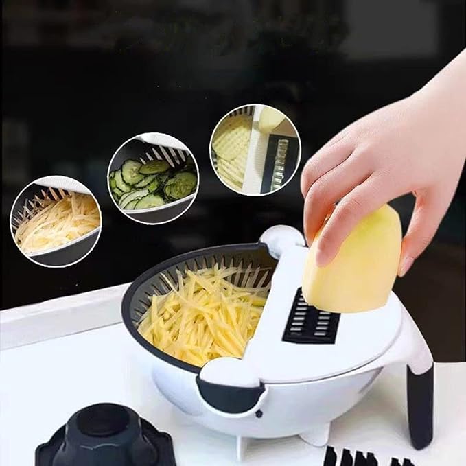 Multi-Functional Vegetable Cutter – Slicer, Dicer & Chopper