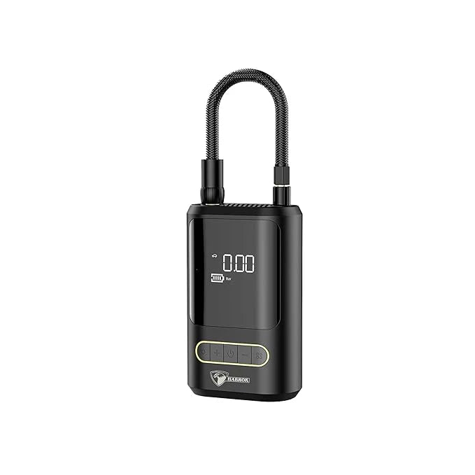Portable Digital Air Compressor Tire Inflator – Rechargeable with Digital Display