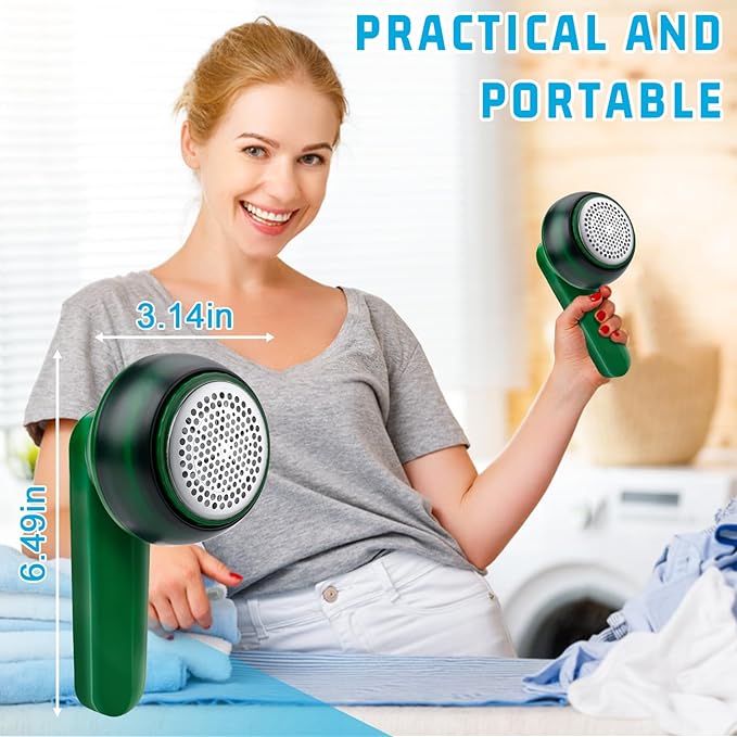 Rechargeable Lint Remover – Fabric Shaver & Clothes Depiller